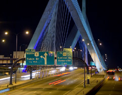 Leonard P. Zakim Bunker Hill Bridge, Boston, MA/ Courtesy Geoffrey S. George