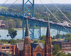 The Ambassador Bridge, Detroit, MI/ Courtesy Geoffrey S. George
