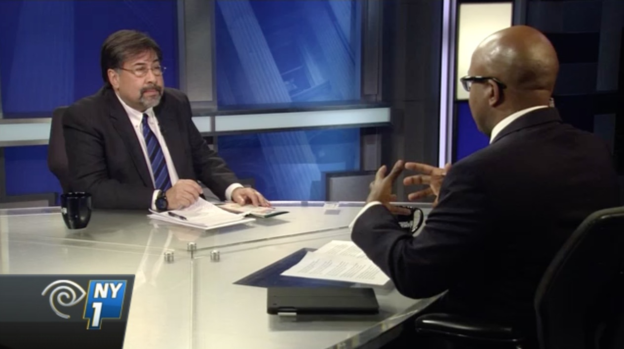 Steve Anderson and Errol Louis on "Inside City Hall"
