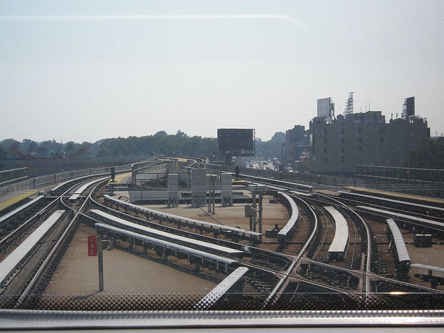 Leaving Jamaica Sutphin LIRR Station. By  Esoteric_Desi on Flickr