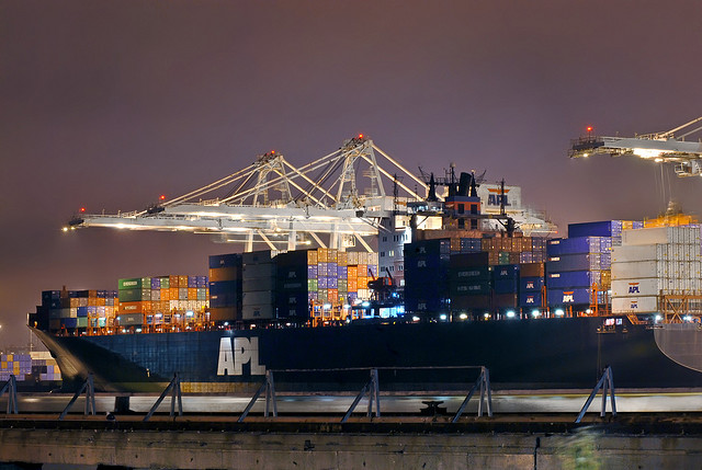 APL ACTIVE the port of oakland - alameda, california - pbo31 on Flickr