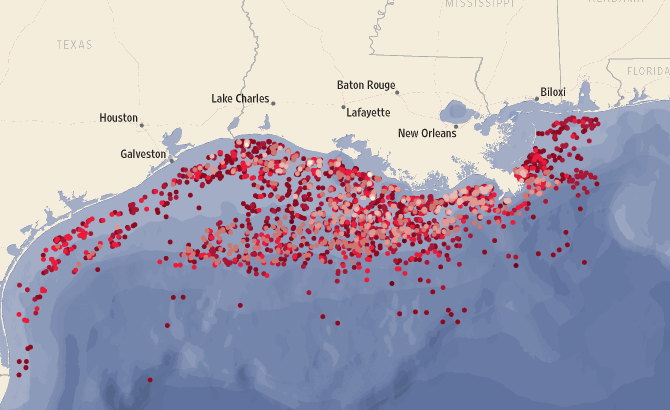 Aging Oil Rigs and Pipelines