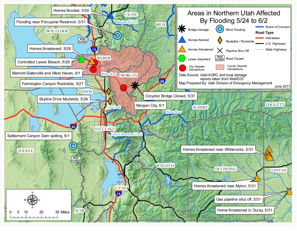 Northern Flood Map