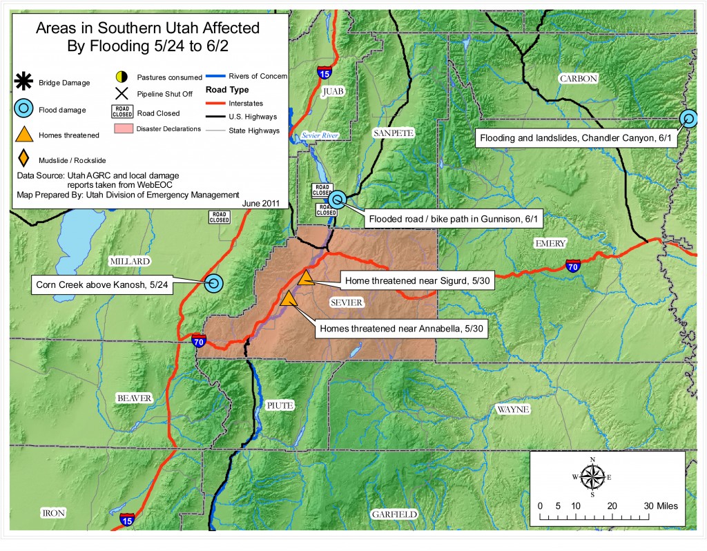 Utah Flooding Situation Reports InfrastructureUSA Citizen Dialogue