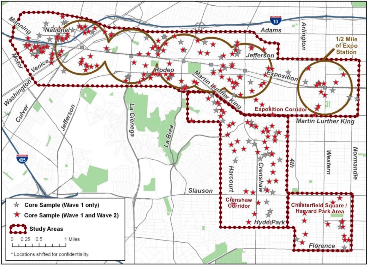 The Exposition Light Rail Line Study A Before-­‐and-­‐After Study of the Impact of New Light Rail Transit Service