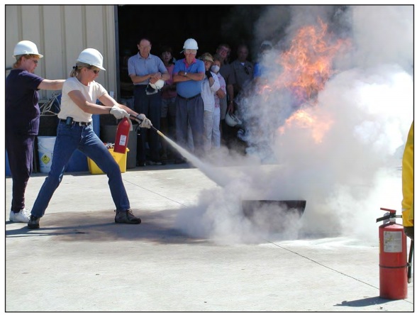 Figure 1. Fire Extinguisher Use Drill