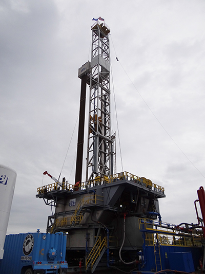 Marcellus Shale Drill Rig, PA. Photo by Ken Skipper , USGS
