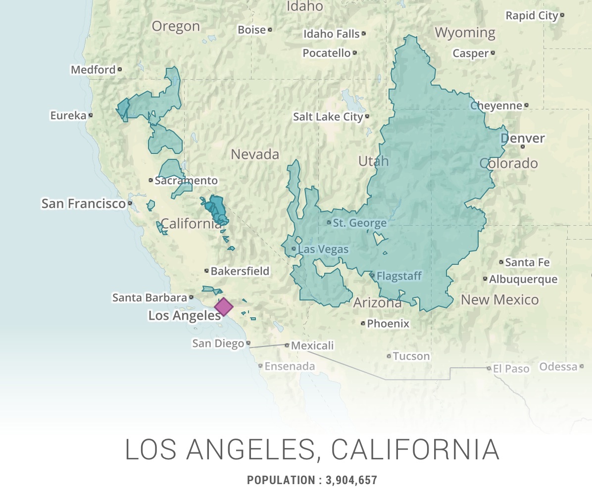 Los Angeles Freshwater Sources
