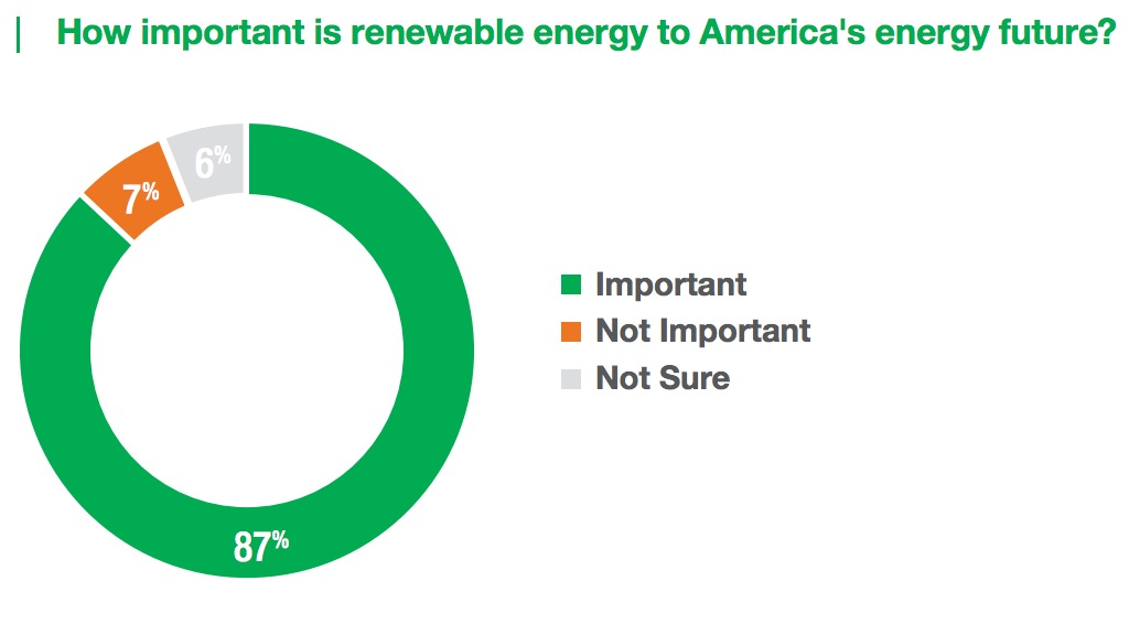 How important is renewable energy to America