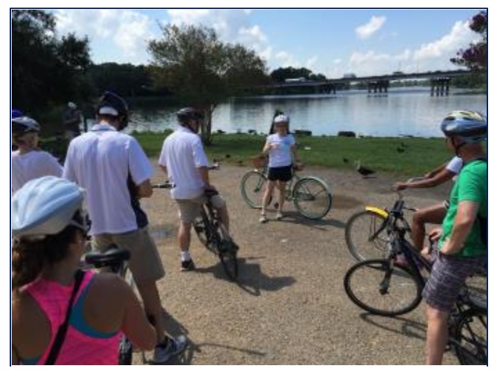 UPGRADES SURROUNDING THE LAKES AREA ARE AN EMERGING OPPORTUNITY TO LINK A BIKESHARE SYSTEM INTO INFRASTRUCTURE IMPROVEMENTS (CREDIT: KOSTELEC PLANNING)