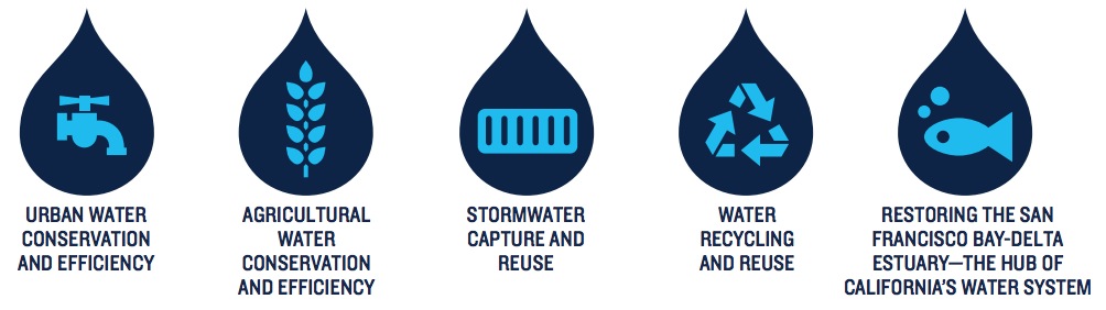 Water strategies and categories