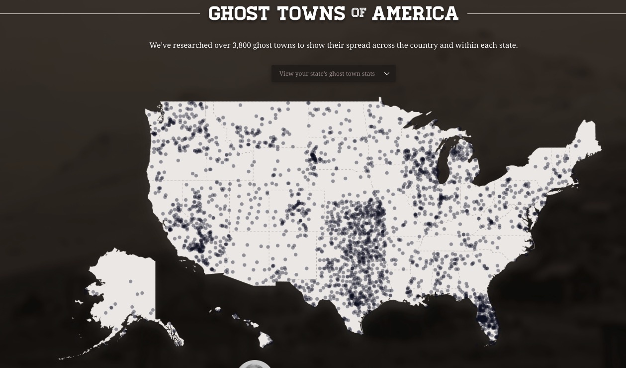 Ghost Towns of America